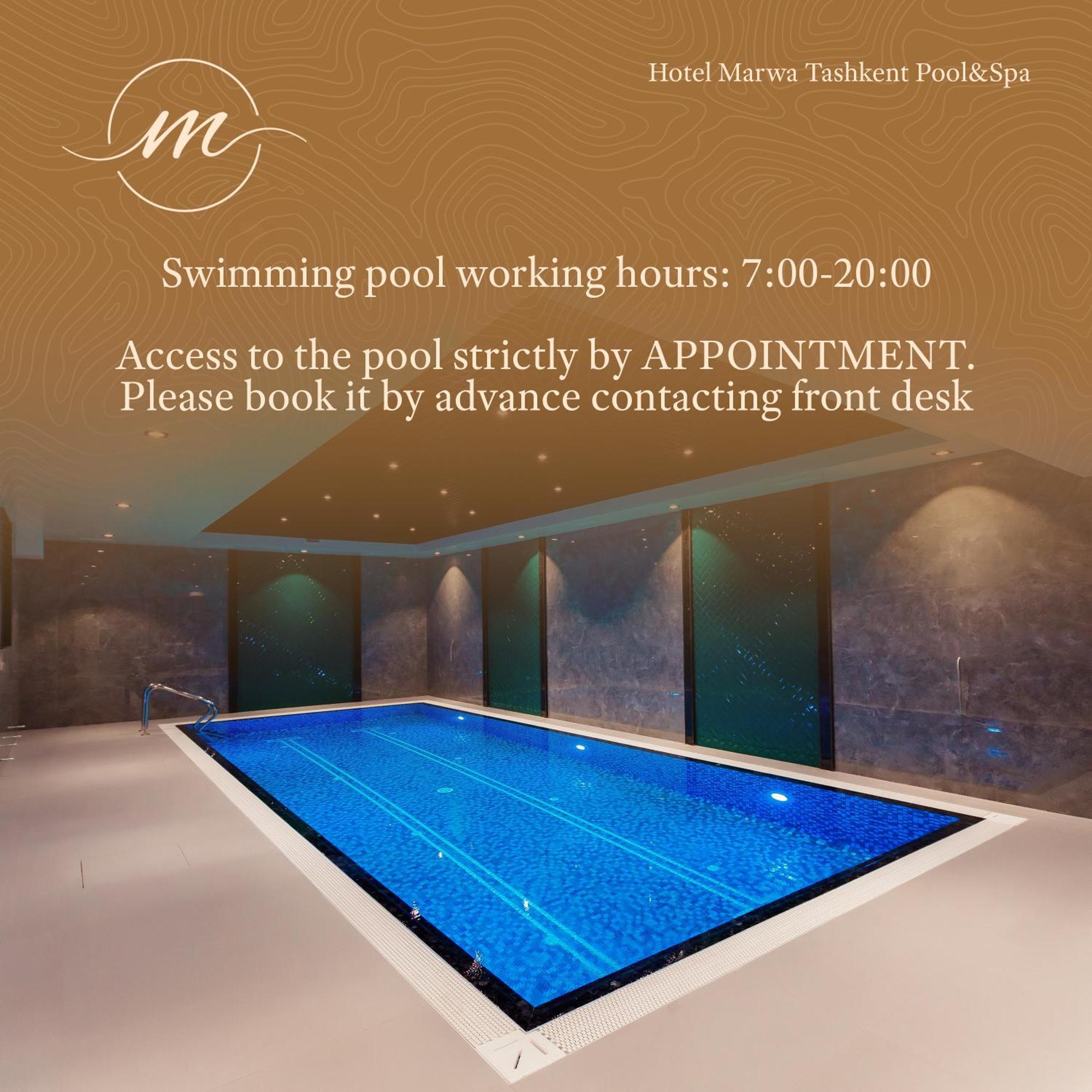 Hotel Marwa Tashkent Pool&Spa Exteriör bild